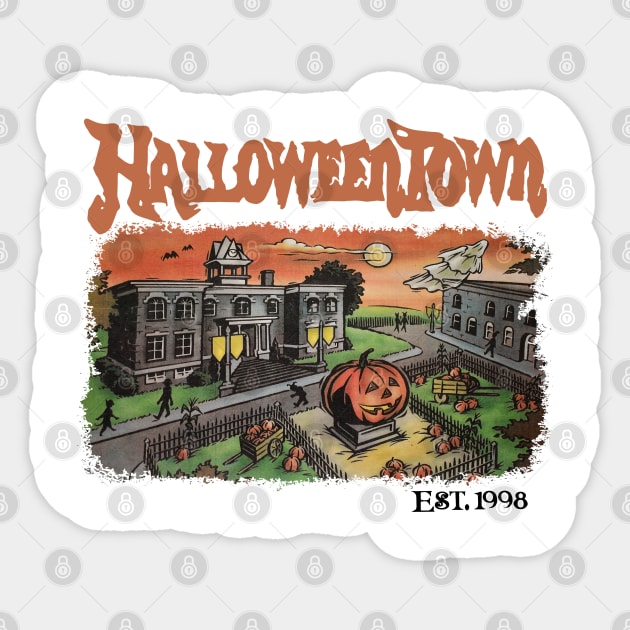Halloweentown Sticker by Hija de Marte Tarot